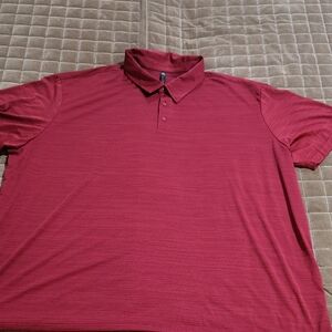 adidas Maroon Polo Shirt